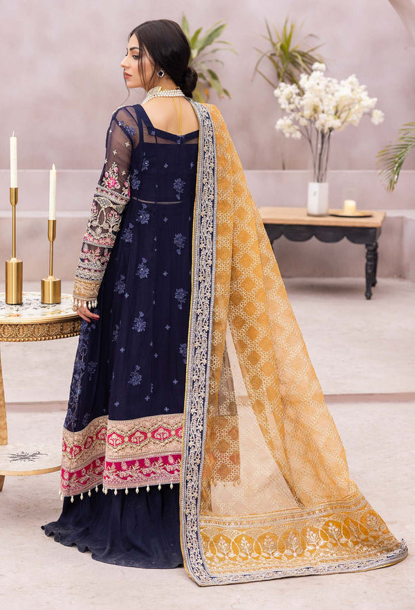 Shehnai - Luxury Embroidered Chiffon