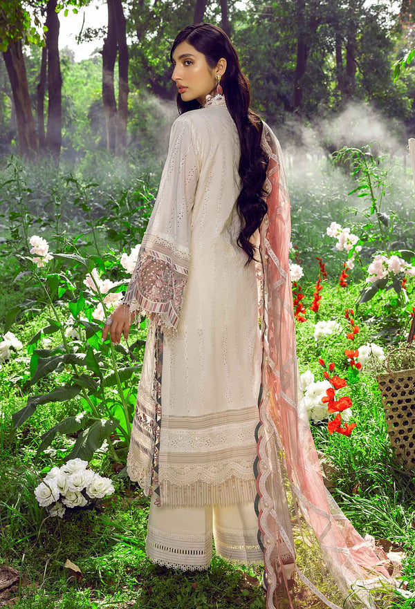 Zoela - Schiffli Embroidered Lawn