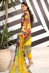 Sunglow - Printed & Embroidered Lawn 3PC