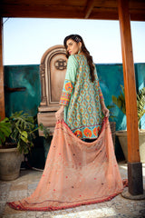 Pastel - Printed and Embroidered Lawn 3PC