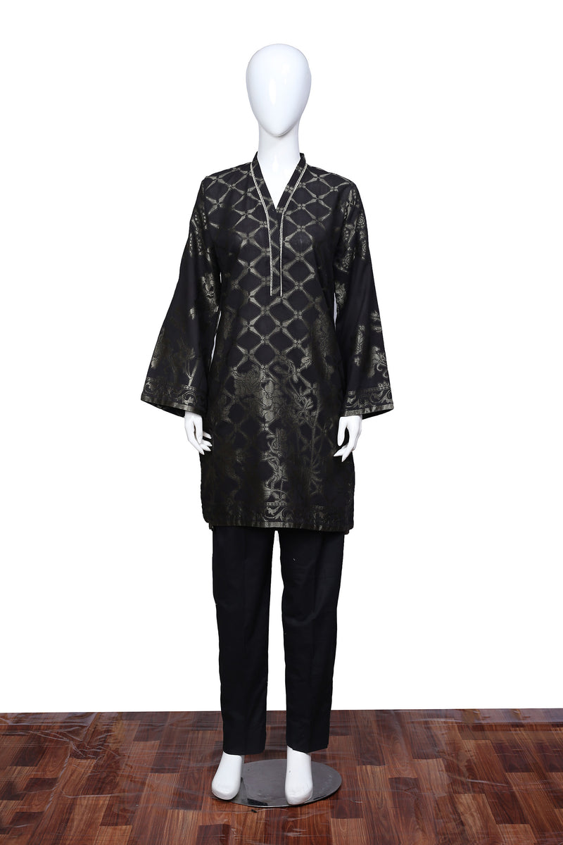 Black 16 - Ready To Wear Jacquard Shirt