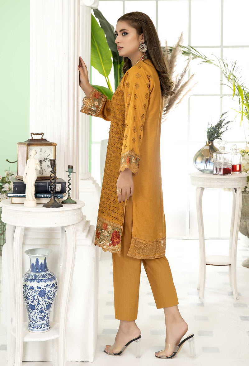 Sandy - Embroidered Stitch Chikankari Shirt