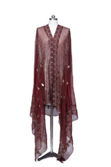 Embroidered Chiffon Dupatta