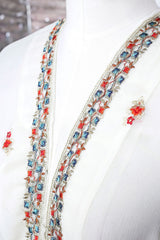 Embroidered Chiffon Dupatta