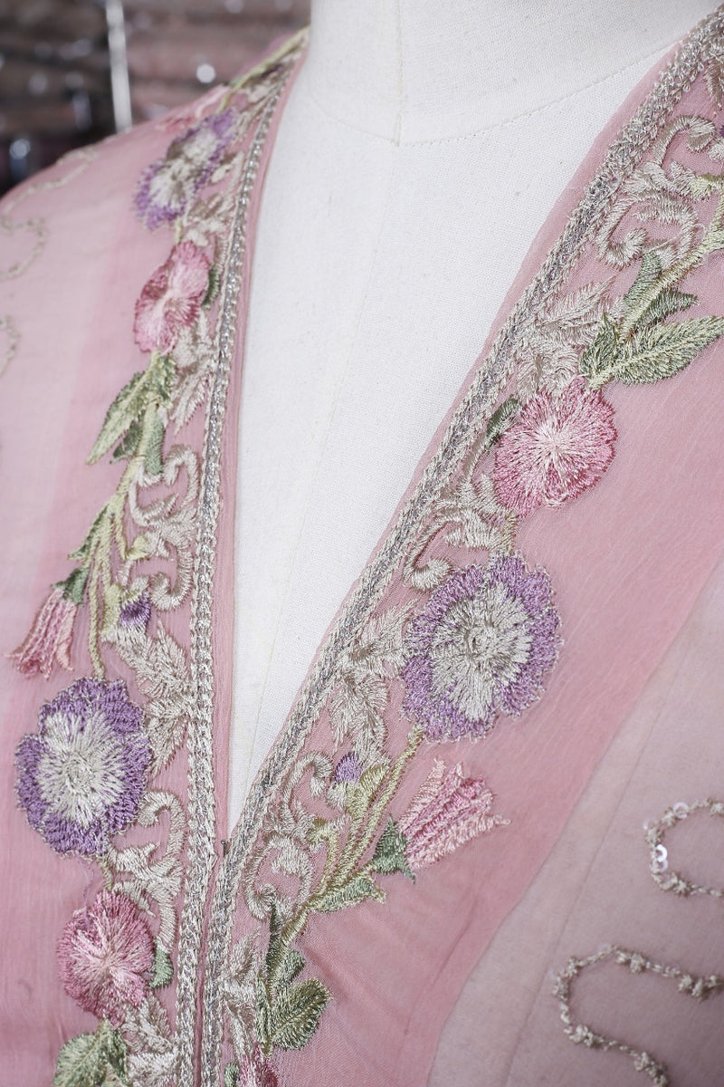 Embroidered Chiffon Dupatta